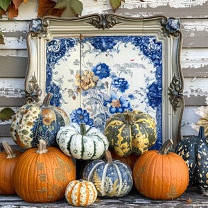 Signo de otoño para la elaboración, signo de corona de otoño, decoración de pared de otoño