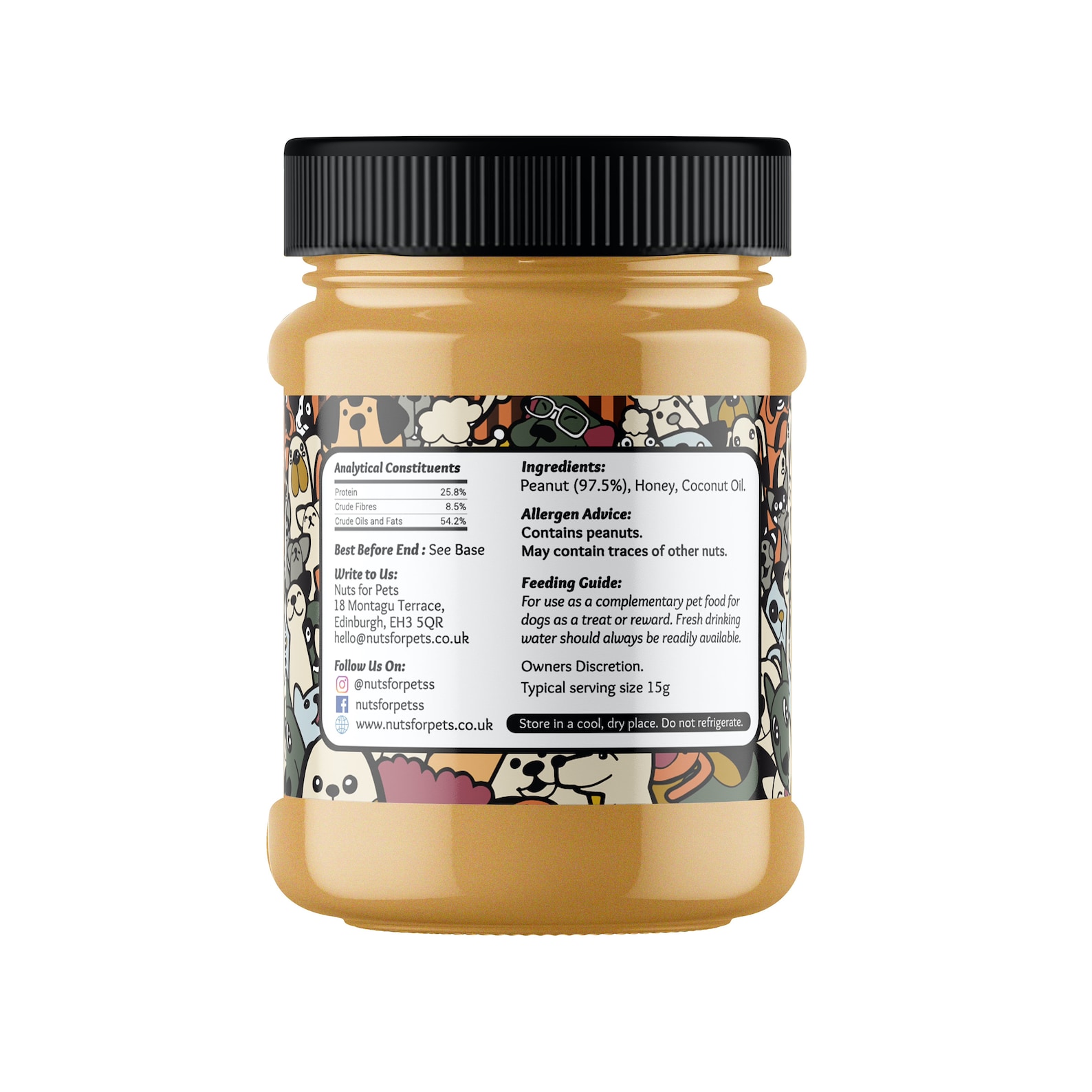Poochbutter Peanut Butter Made for Dogs Palm Oil Xylitol Etsy