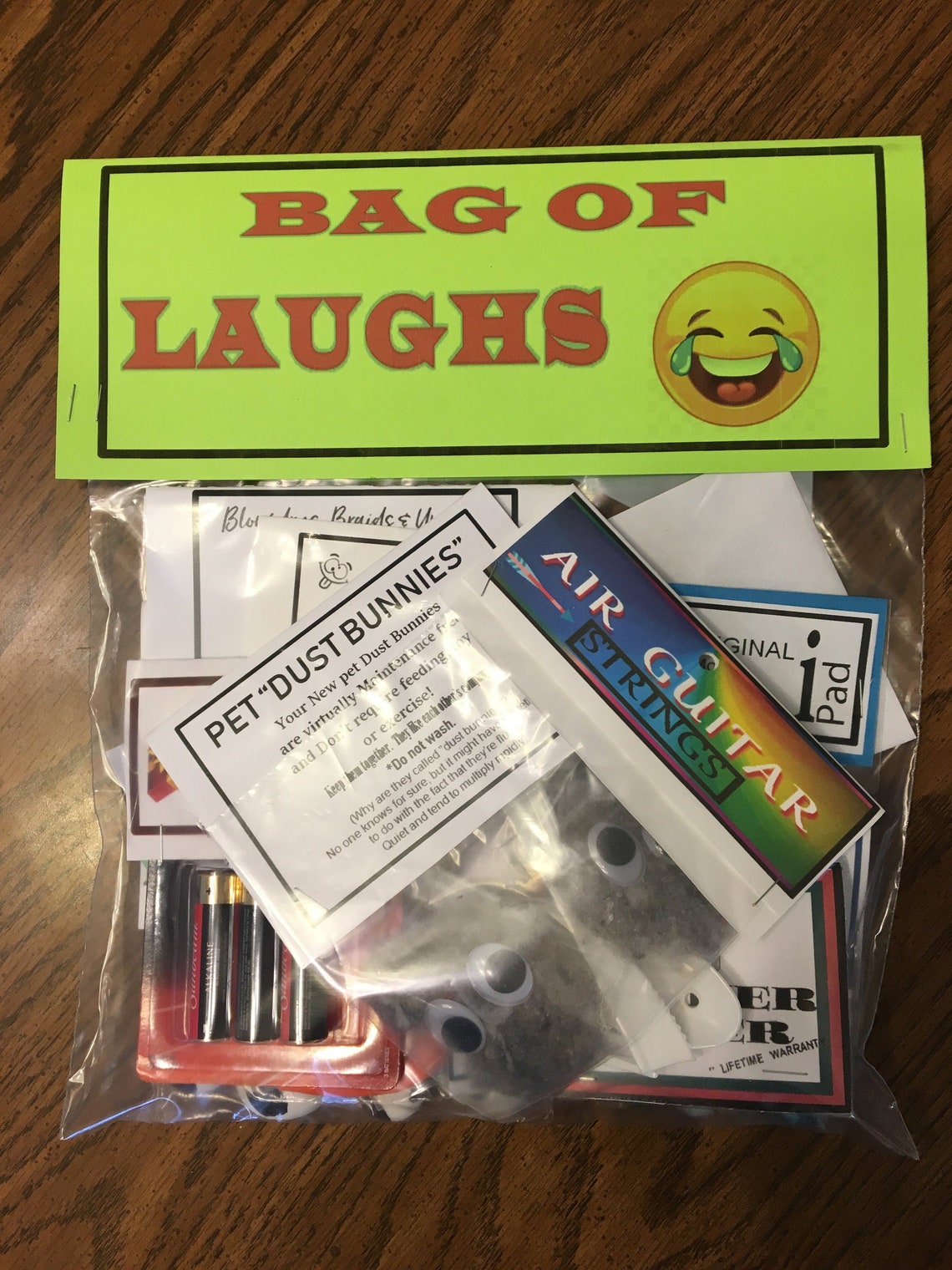 Gag GiftsFunny G Rated Gag Gifts BAG OF LAUGHS Etsy
