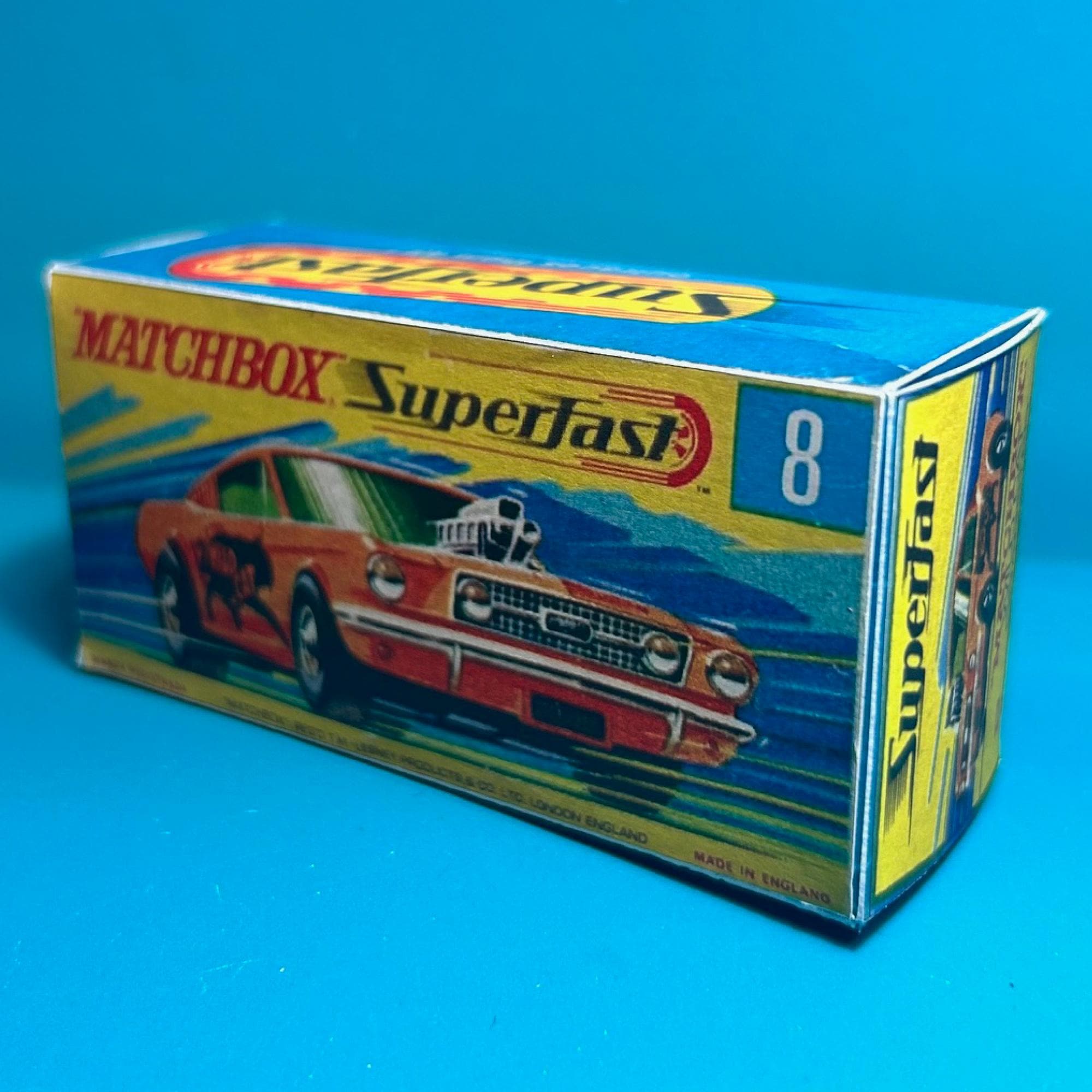 Matchbox 8 Mustang - Etsy