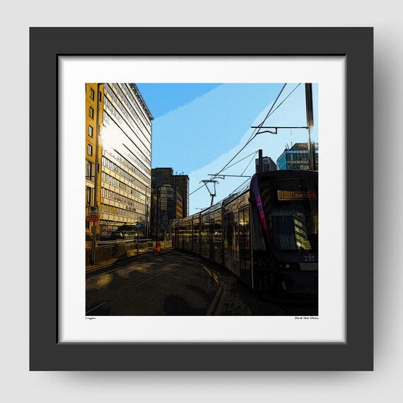 Croydon London Art Print & Greetings Card