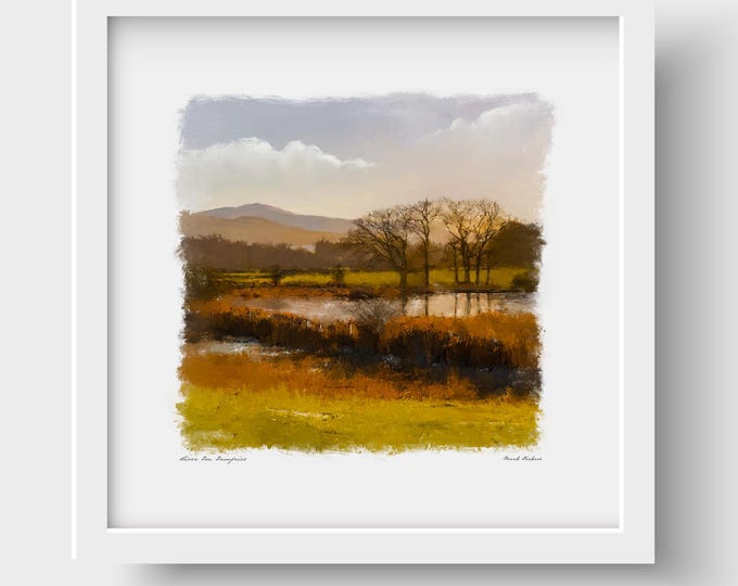 River Dee, Aberdeenshire, Scotland Art Print & Greetings Card