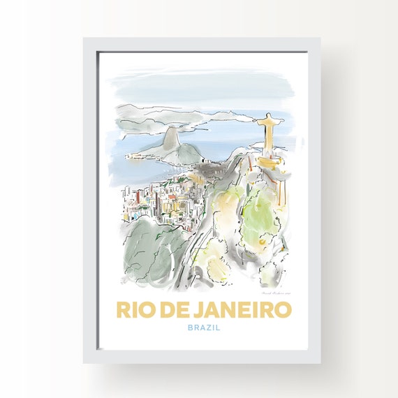 Rio de Janeiro Brazil Art Print