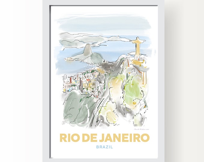 Rio de Janeiro Brazil Art Print