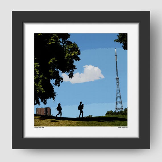 Crystal Palace Park London Art Print & Greetings Card