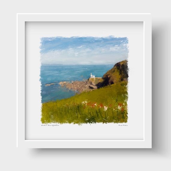 The Shipping Forecast Art Print and Greetings Card - Lundy