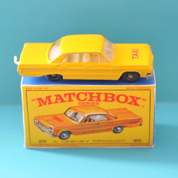 Matchbox series no 20 chevrolet impala taxi 2025