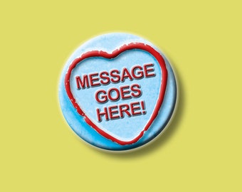 Personalised Love Hearts Greeting Card