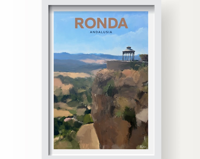 Ronda Andalusia Spain Art Print & Greetings Card