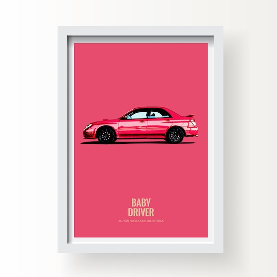 Baby Driver Fine Art Print