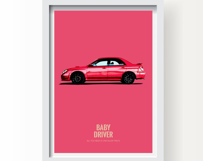 Baby Driver Fine Art Print