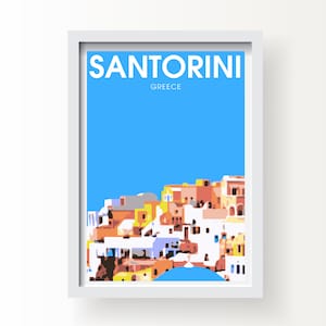 Santorini Greece Fine Art Print