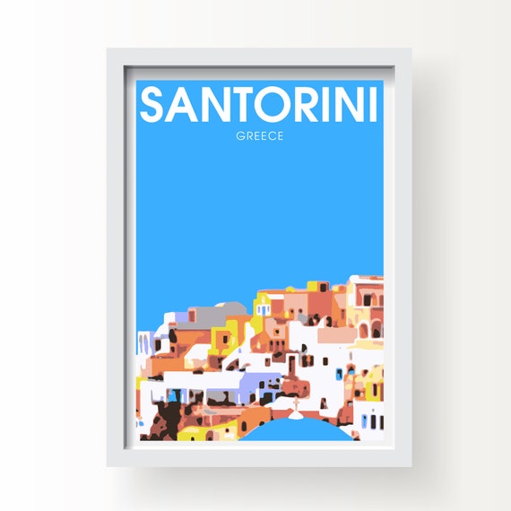 Santorini Greece Fine Art Print
