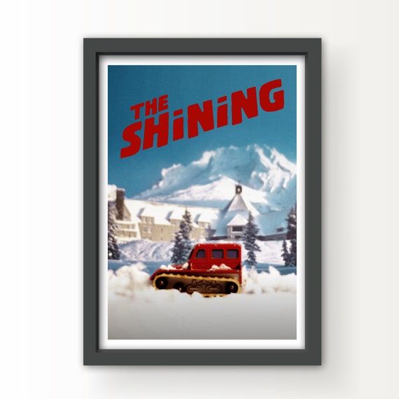 The Shining Retro Film Poster Art Print and Greetings Card