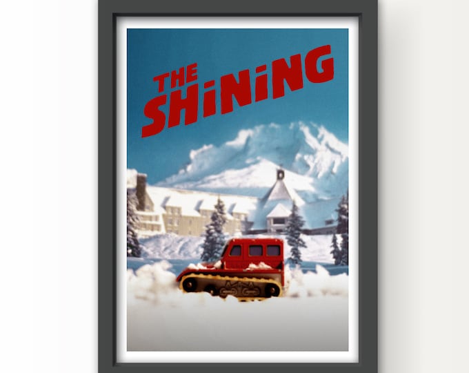 The Shining Retro Film Poster Art Print and Greetings Card