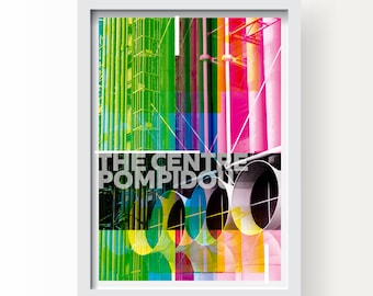 The Centre Pompidou Print