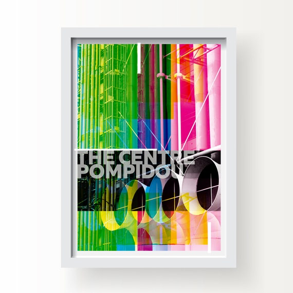 The Centre Pompidou Print