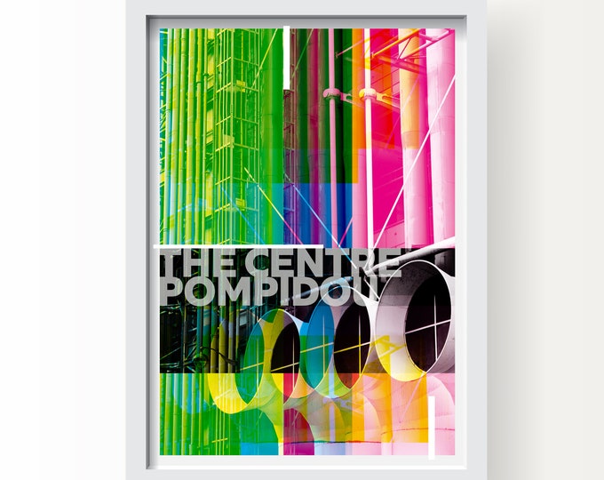 The Centre Pompidou Print