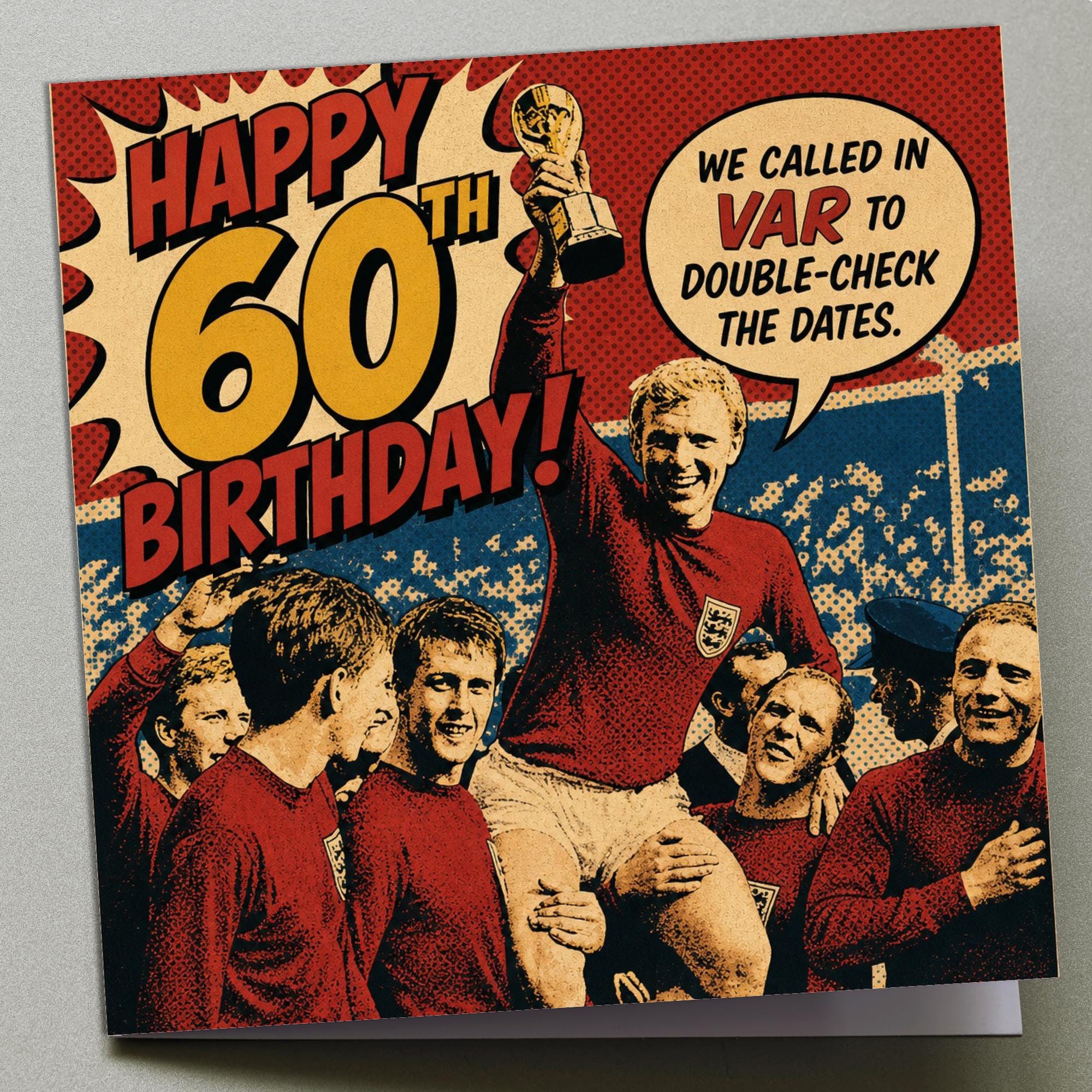 World Cup 1966 England Red - Etsy