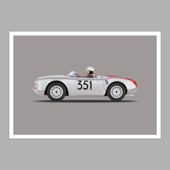 Porsche 550 Spyder Greeting Card