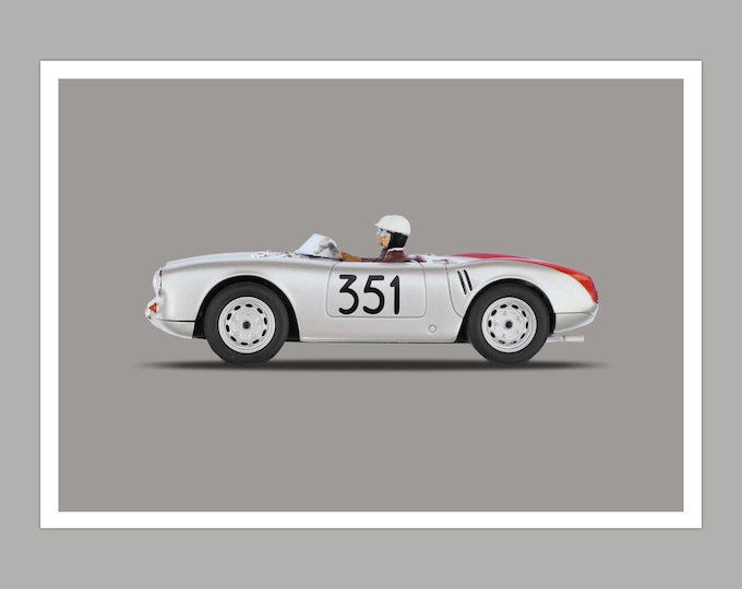 Porsche 550 Spyder Greeting Card
