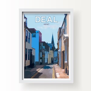 Deal Kent stampa d'arte e biglietto d'auguri