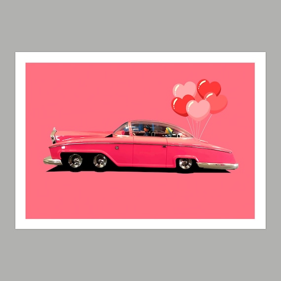 Thunderbirds FAB 1 Valentine's Day Greetings Card