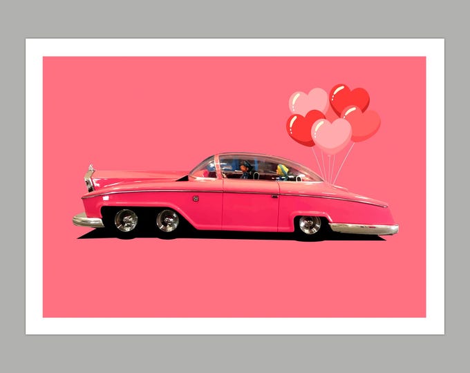 Thunderbirds FAB 1 Valentine's Day Greetings Card