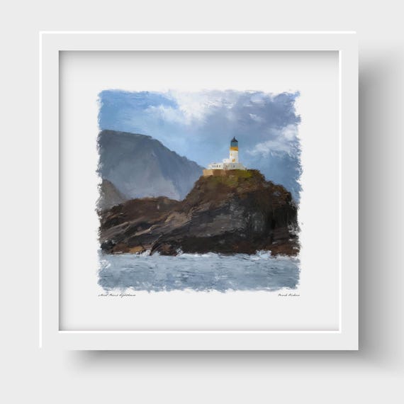 The Shipping Forecast Art Print and Greetings Card - Hebrides