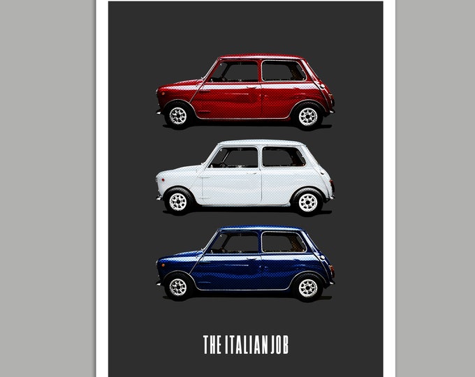 The Italian Job Greeting Card