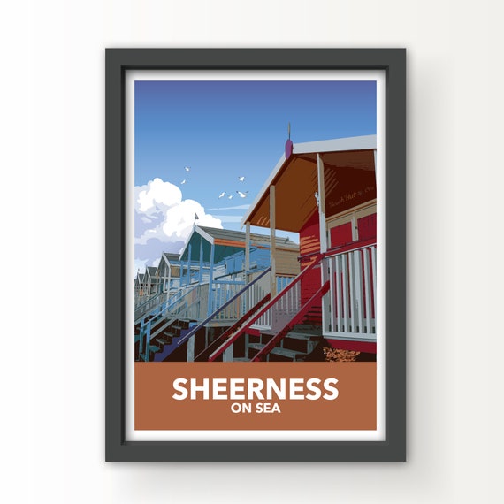 Sheerness on Sea Art Print, Greetings Card and Postcard