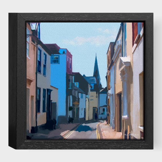Deal Kent Framed Printed Canvas