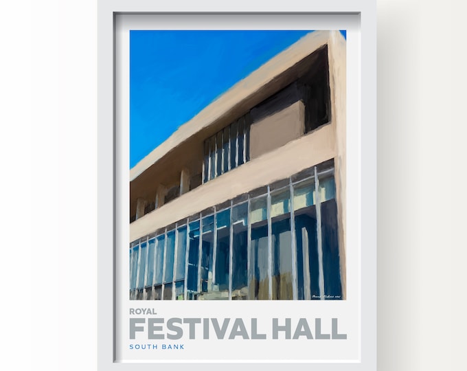Royal Festival Hall Art Print