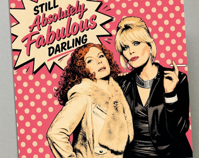 Personalised Birthday Card - Absolutely Fabulous