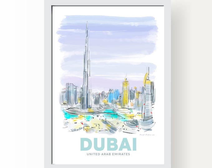 Dubai United Arab Emirates Art Print