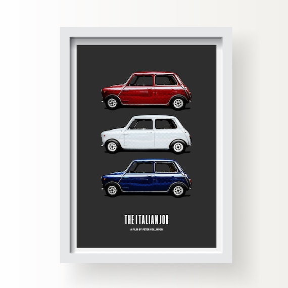 The Italian Job Art Print