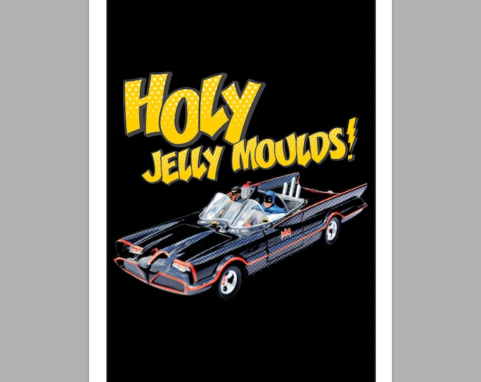 Batmobile Greeting Card