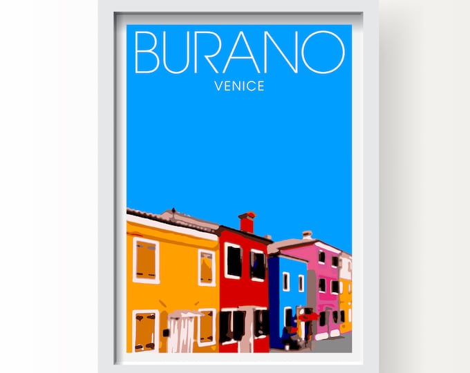 Burano Venice Fine Art Print