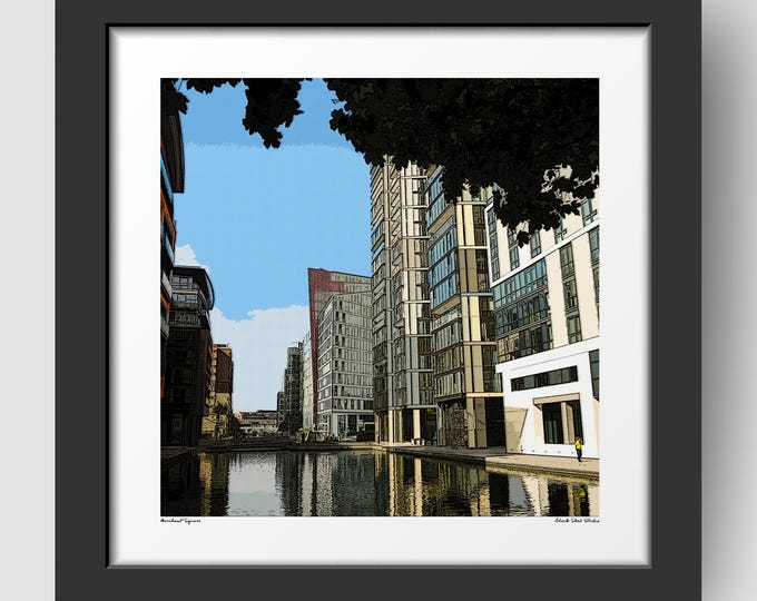 Merchant Square London Art Print & Greetings Card
