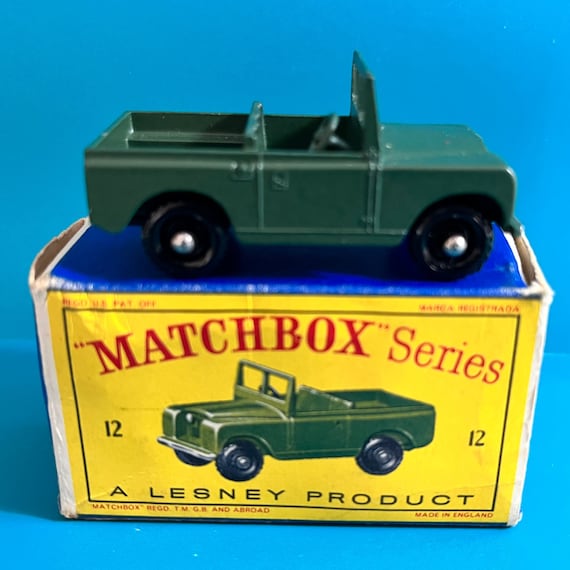 Matchbox Lesney No. 12B Land Rover 1959 with original box