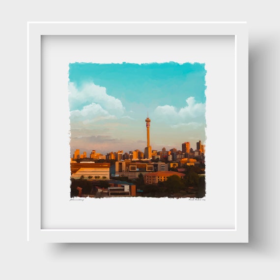 Johannesburg Art Print & Greetings Card