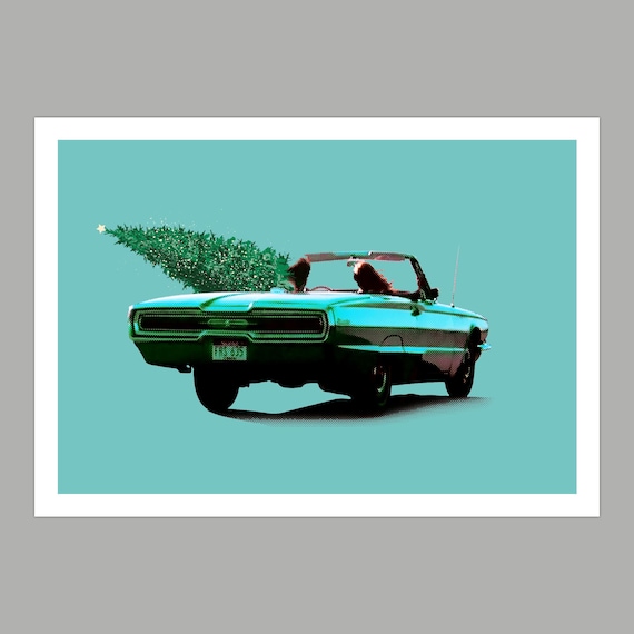 Thelma and Louise Christmas Greetings Card