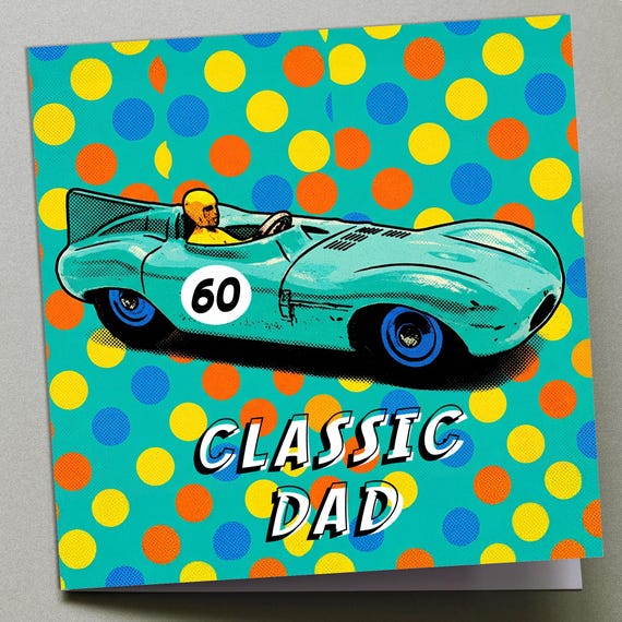 Personalised Birthday Card - Classic Dad