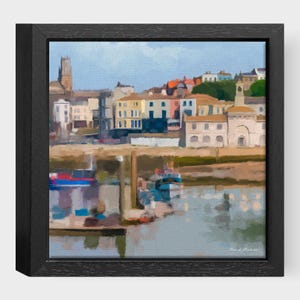 Ramsgate Royal Harbour Framed Printed Canvas