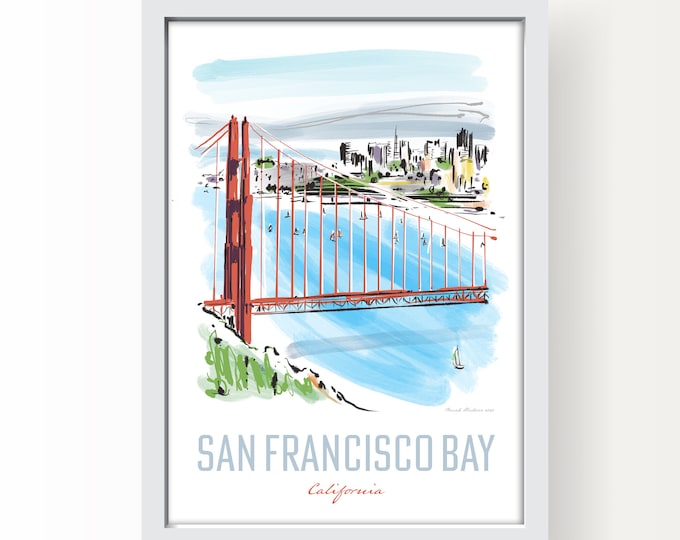 San Francisco Bay Art Print