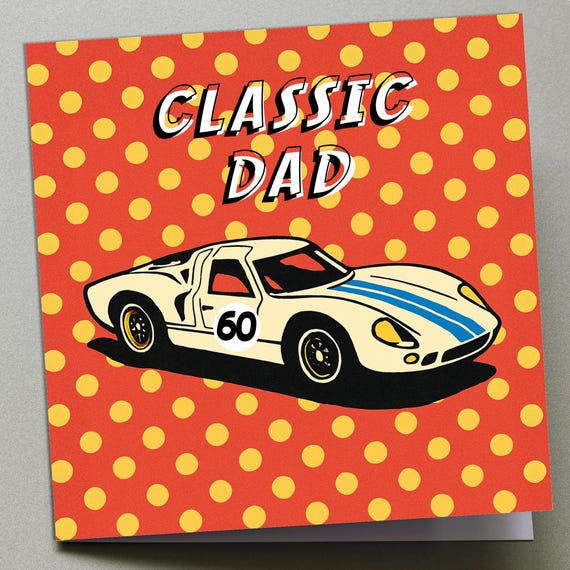 Personalised Birthday Card - Classic Dad
