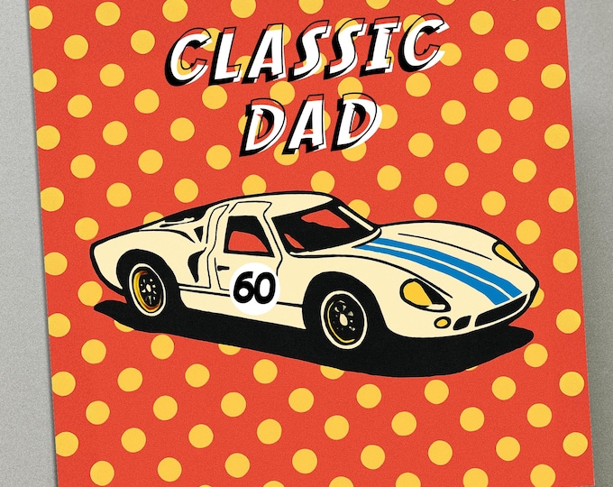 Personalised Birthday Card - Classic Dad