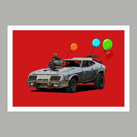 Mad Max Birthday Greetings Card