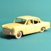 Dinky Toys 24Z Simca Versailles – Bleu Et Ivoire – Fabrication Française Meccano – Échelle 1/43 – NEUF
