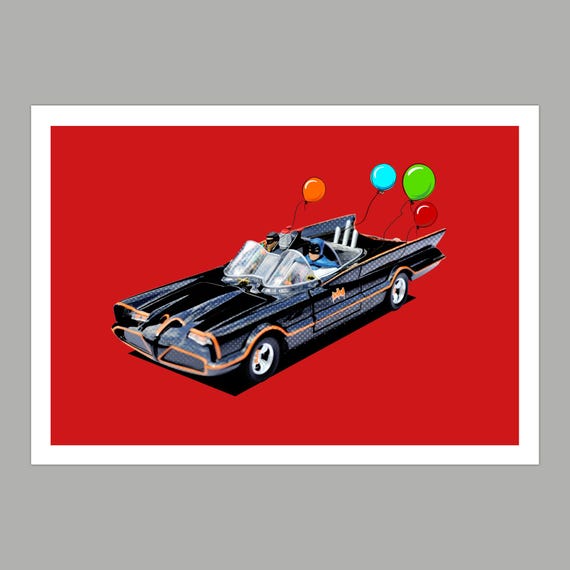 Birthday Batman and Robin Greetings Card